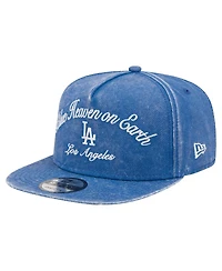 New Era Men's Royal Los Angeles Dodgers City Slogan A-Frame 9FIFTY Snapback Hat
