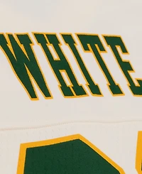 Mitchell & Ness Women's Reggie White Cream Green Bay Packers Retired Player Cropped Fashion Jersey