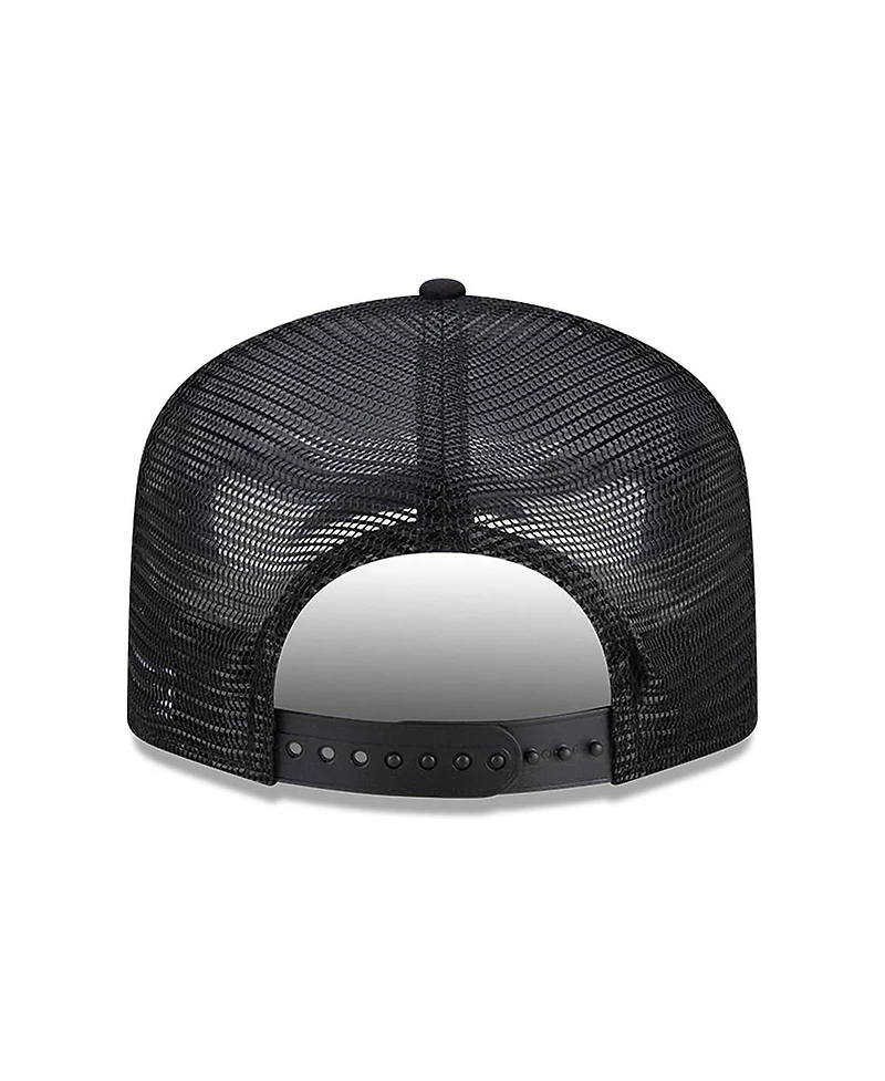 New Era Men's Black Dallas Cowboys Throwback Foam 19TWENTY Adjustable Hat