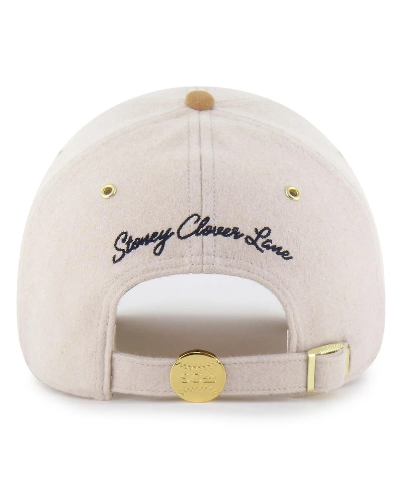 '47 Brand Men's x Natural/Tan Tampa Bay Rays Script Charm Clean Up Adjustable Hat
