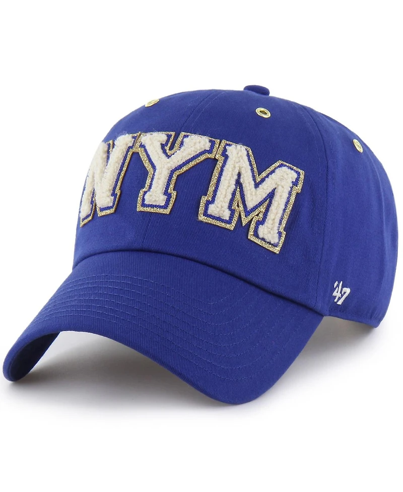 '47 Brand Men's x Royal New York Mets Acro Charm Clean Up Adjustable Hat