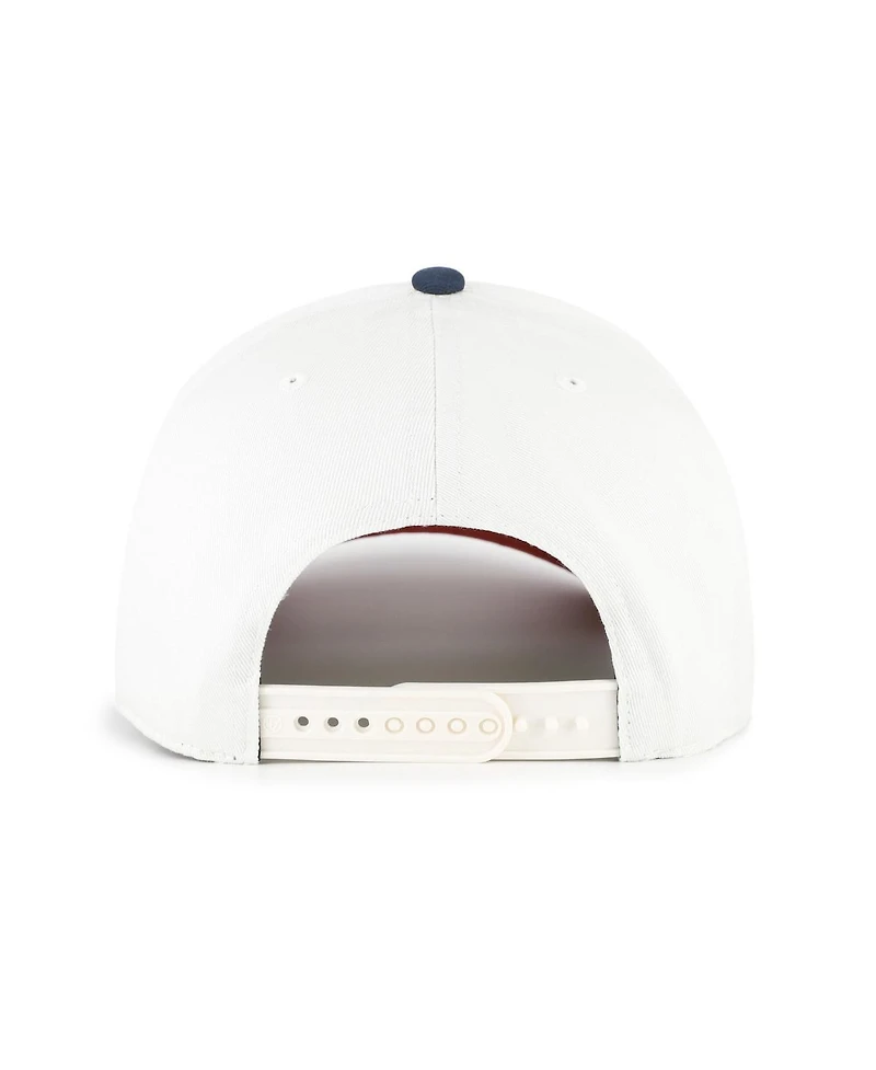 '47 Brand Men's White New England Patriots Contemporary Two-Tone Hitch Adjustable Hat
