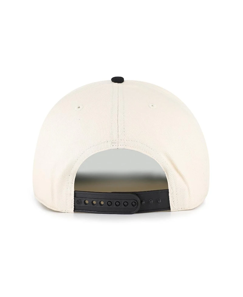 '47 Brand Men's Natural Las Vegas Raiders Frame Out Two Tone Hitch Adjustable Hat