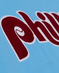 Mitchell & Ness Men's Light Blue Philadelphia Phillies Wild Pitch Ringer T-Shirt