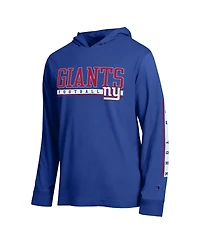 Champion Men's Royal New York Giants All Star Hooded T-Shirt