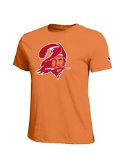 Champion Women's Orange Tampa Bay Buccaneers Logo T-Shirt