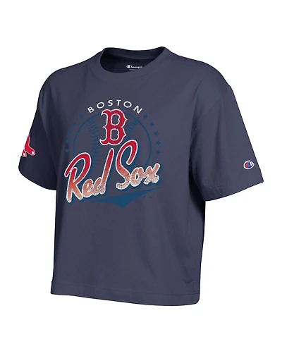 Champion Women's Athletic Navy Boston Red Sox All-Star T-Shirt