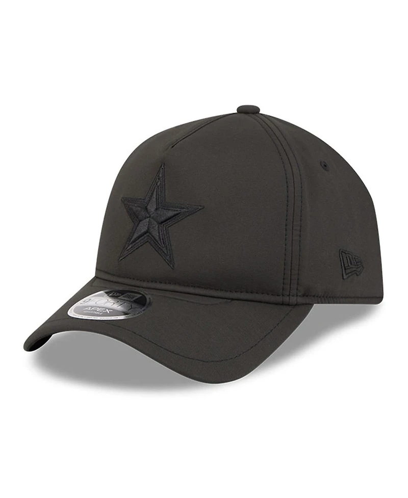 New Era Men's Black Dallas Cowboys Apex 9FORTY Adjustable Hat