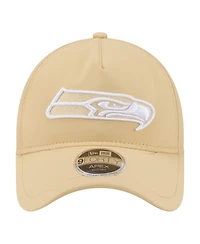 New Era Men's Tan Seattle Seahawks Apex 9FORTY Adjustable Hat