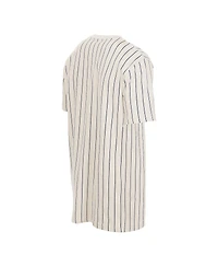 New Era Big Boys and Girls Cream San Diego Padres 2026 City Connect Pinstripe T-Shirt