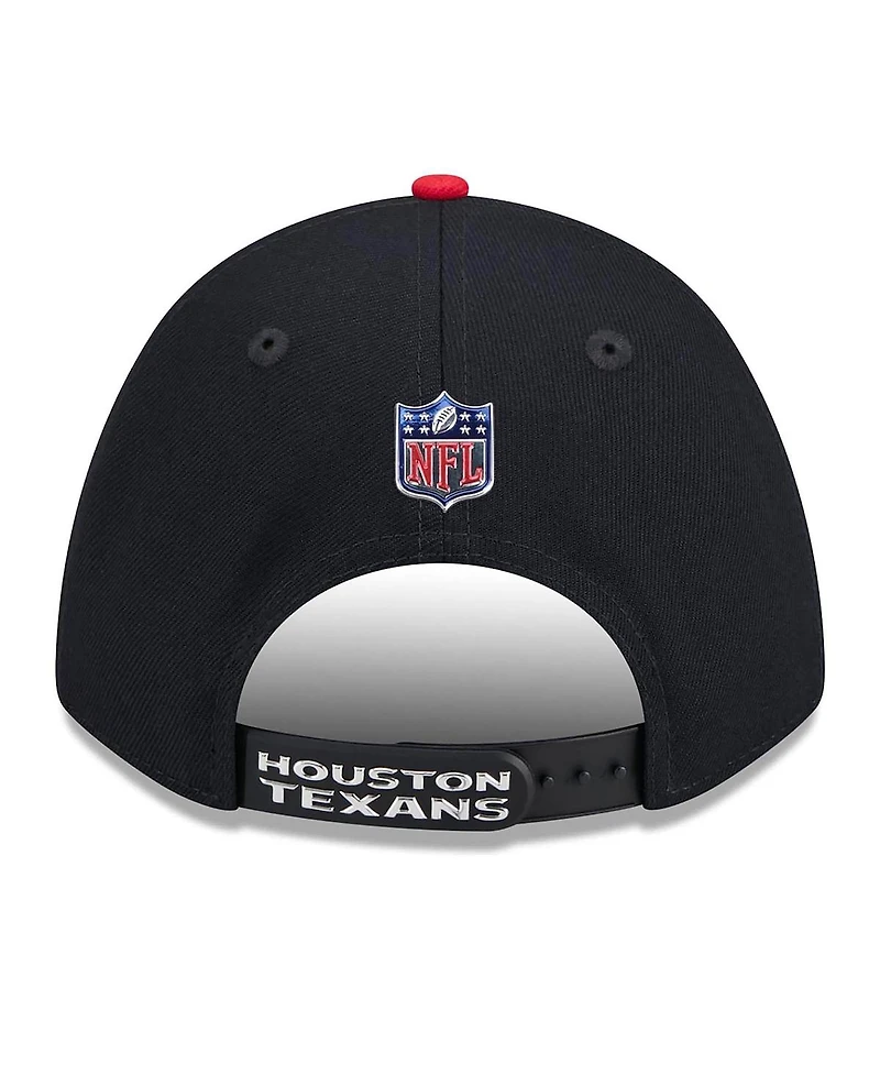 New Era Men's Navy/Red Houston Texans 2026 Nfl Draft 9FORTY M-Crown Adjustable Hat