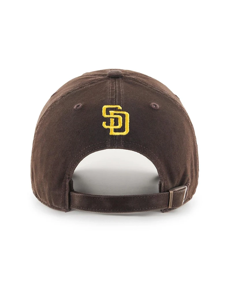 '47 Brand Men's Brown San Diego Padres Ice Cream Helmet Clean Up Adjustable Hat