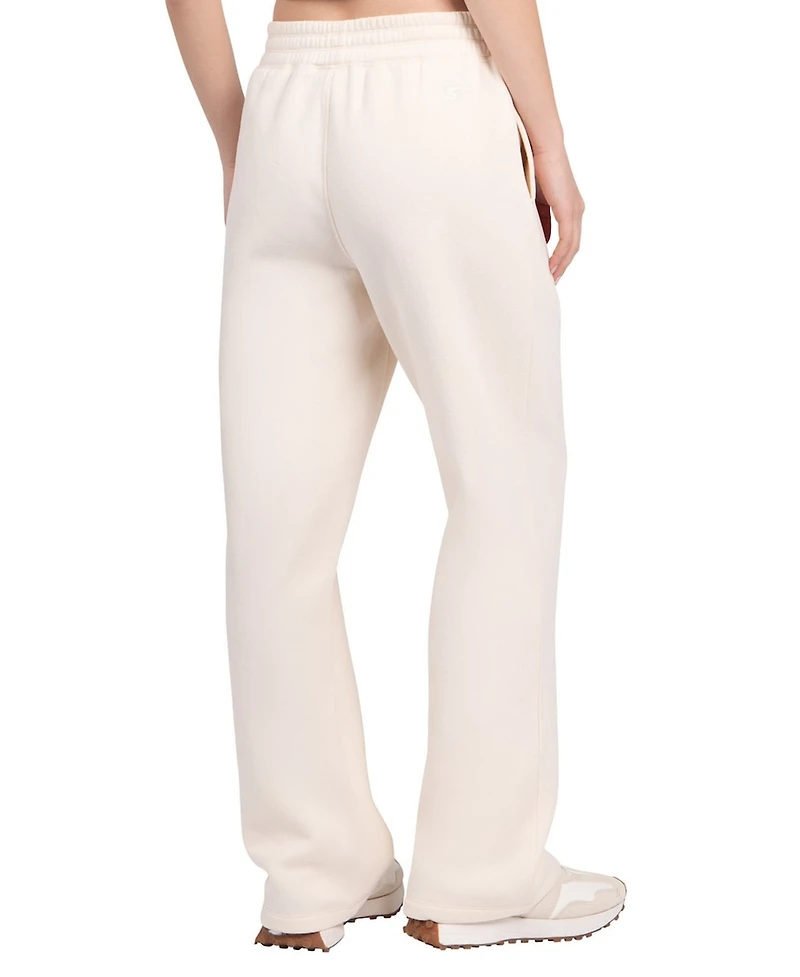 Starter Women's Cream Dallas Cowboys Pastel High Waisted Travel Fleece Pants