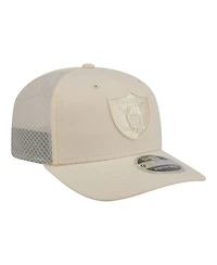 New Era Men's Cream Las Vegas Raiders Color Pack 9SEVENTY Adjustable Hat