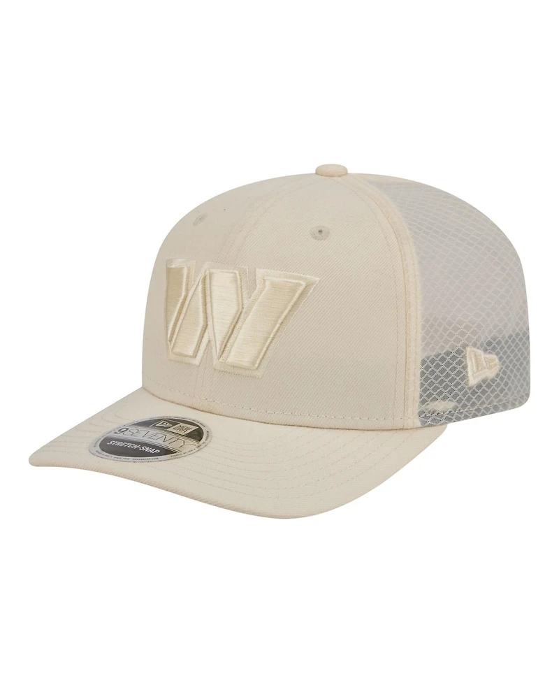 New Era Men's Cream Washington Commanders Color Pack 9SEVENTY Adjustable Hat