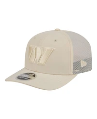 New Era Men's Cream Washington Commanders Color Pack 9SEVENTY Adjustable Hat