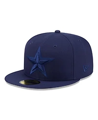 New Era Men's Navy Dallas Cowboys Color Pack 59FIFTY Fitted Hat