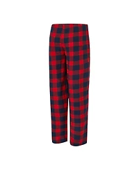 Concepts Sport Women's Navy/Red La Clippers Avondale T-Shirt and Pants Flannel Pj Set