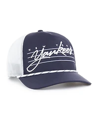 '47 Brand Men's Navy New York Yankees Brrr Downburst Mesh Hitch Adjustable Hat