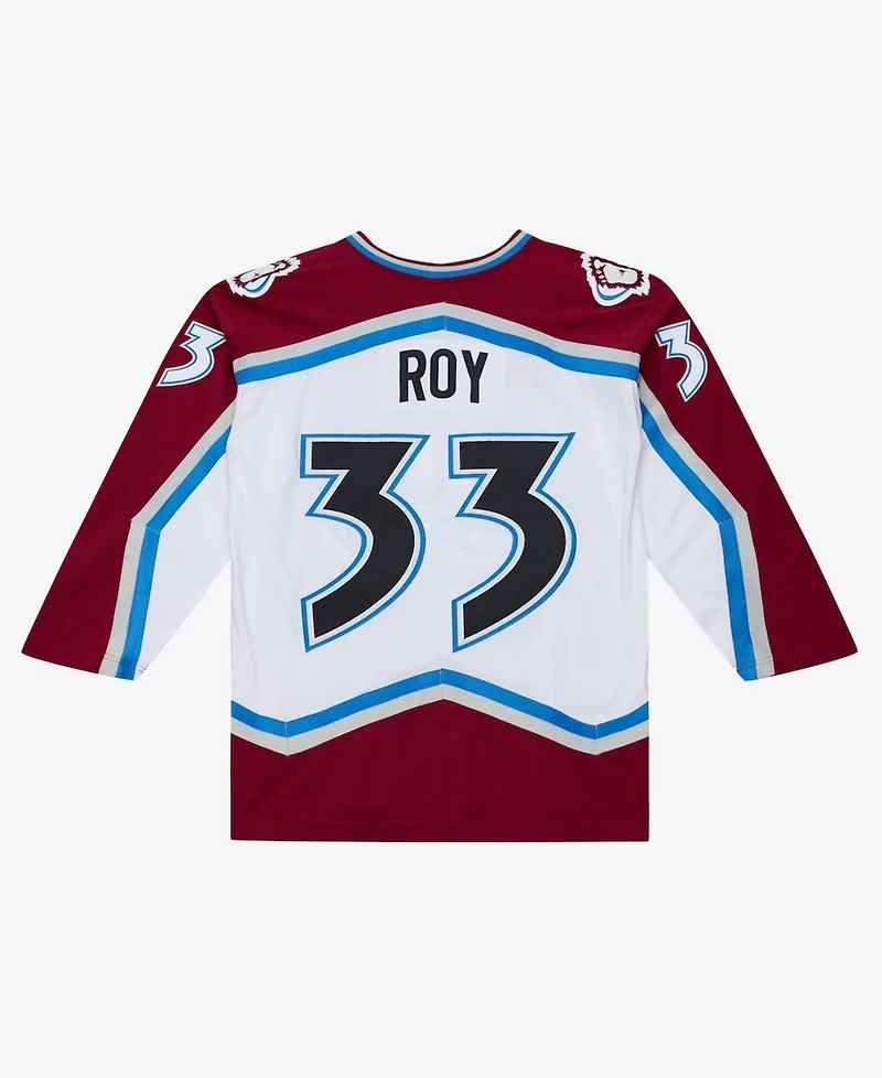 Mitchell & Ness Men's Patrick Roy White Colorado Avalanche 1995 Power Play Jersey