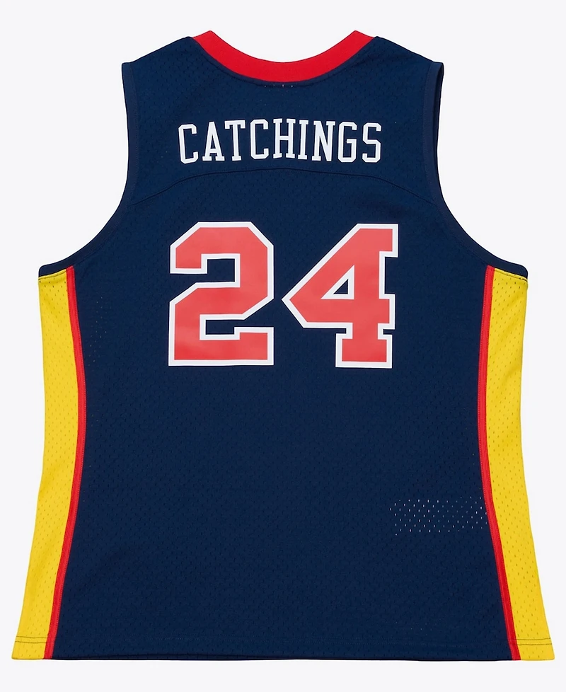 Mitchell & Ness Men's and Women's Tamika Catchings Navy Indiana Fever Court Origins Swingman Jersey
