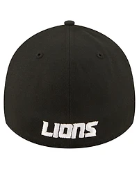 New Era Men's Detroit Lions Core Team 39THIRTY Flex Hat