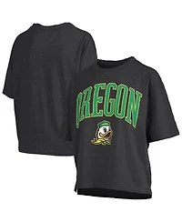Pressbox Women's Black Oregon Ducks Nelson T-Shirt