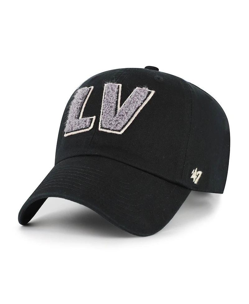 '47 Brand Women's Black Las Vegas Raiders Zoey Clean Up Adjustable Hat