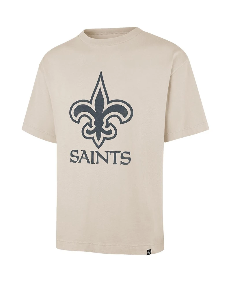 '47 Brand Men's Tan New Orleans Saints Bouldering Imprint Ravine Foundation T-Shirt