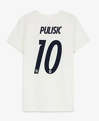 Nike Women's Christian Pulisic Cream Usmnt Home Name Number T-Shirt