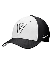 Nike Men's Black Vanderbilt Commodores Swoosh Dri-fit Flex Hat