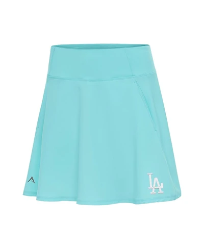 Antigua Women's Powder Blue Los Angeles Dodgers Chip Skort