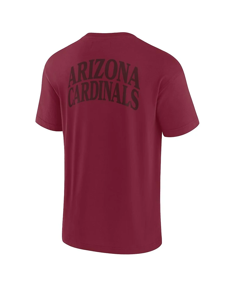 Fanatics Men's and Women's Cardinal Arizona Cardinals Elements Iconic T-Shirt