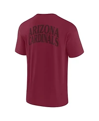 Fanatics Men's and Women's Cardinal Arizona Cardinals Elements Iconic T-Shirt