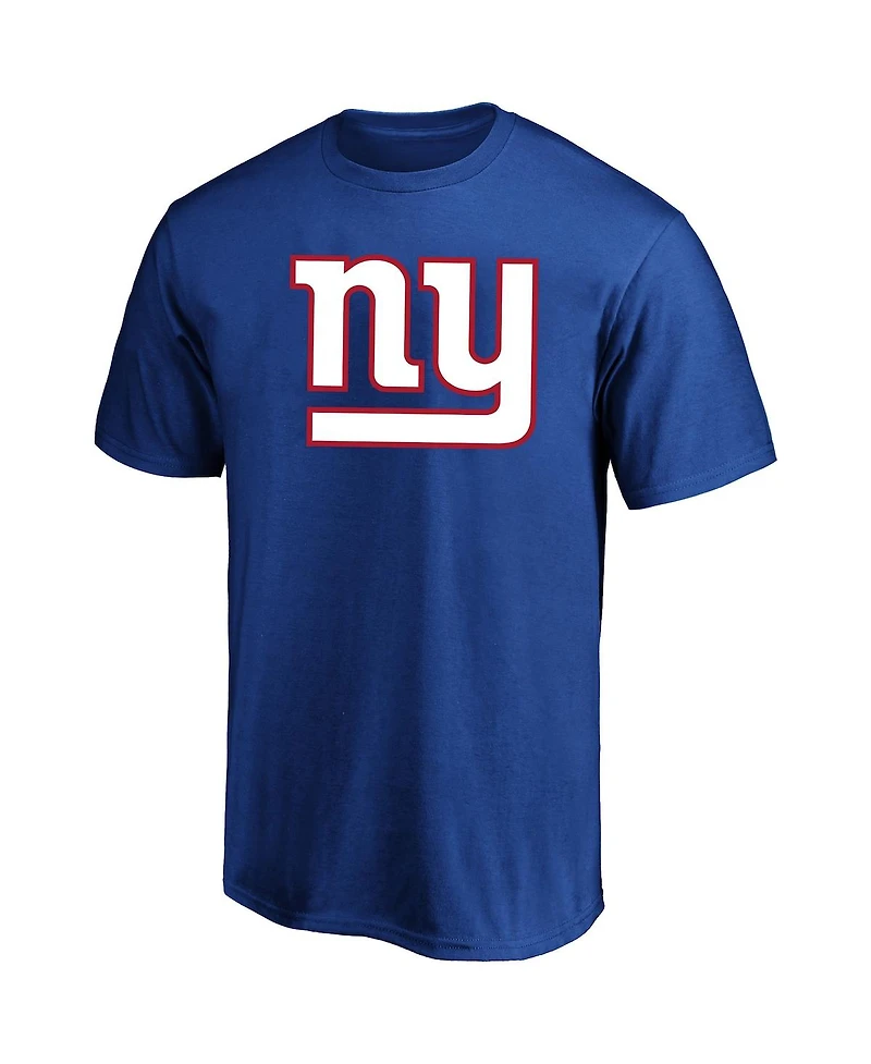 Fanatics Men's Malik Nabers Royal New York Giants Big Tall Player Name Number T-Shirt