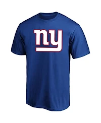 Fanatics Men's Malik Nabers Royal New York Giants Big Tall Player Name Number T-Shirt