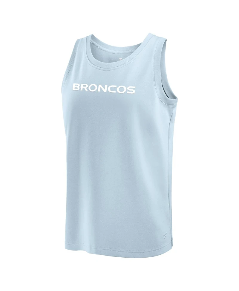 Fanatics Men's Light Blue Denver Broncos Elements Tank Top
