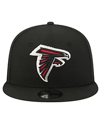 New Era Men's Black Atlanta Falcons 9FIFTY Snapback Hat