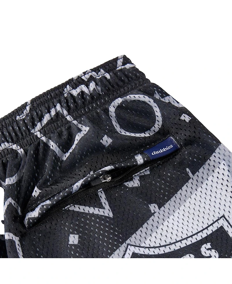 Chubbies Men's Black Las Vegas Raiders Mesh Shorts
