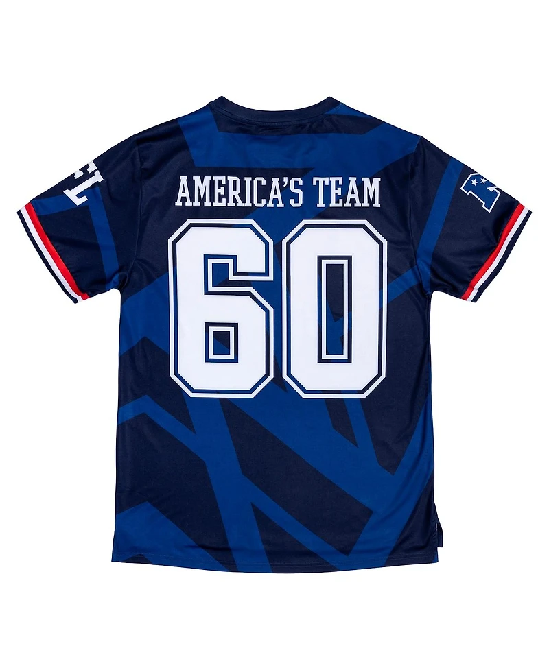 Dallas Cowboys Merchandise Men's Navy Americans Team Fashion Soccer Jersey