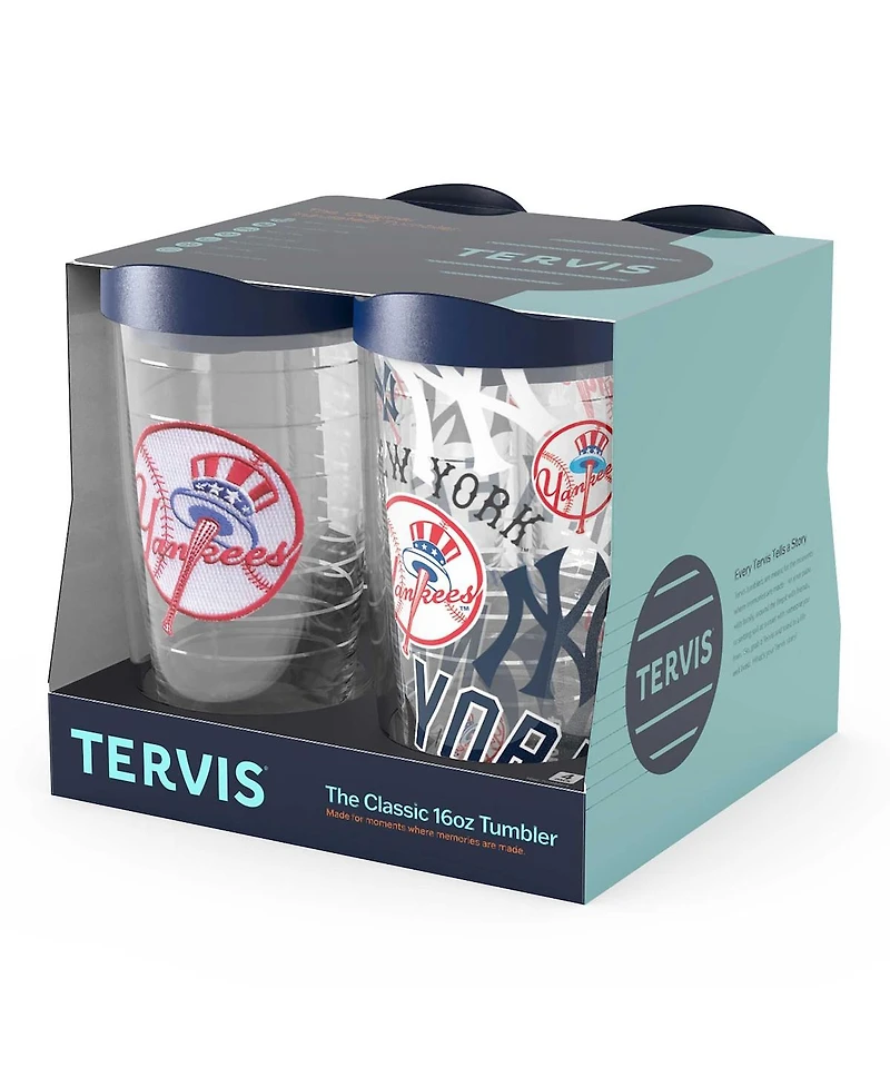 Tervis New York Yankees 4 Pack 16oz. Classic Tumbler