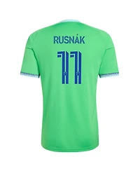 Adidas Men's Albert Rusnak Rave Green Seattle Sounders Fc 2026 The Evergreen State Kit Replica Jersey