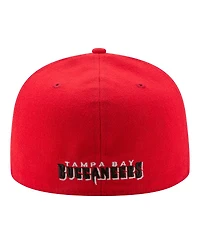 New Era Men's Red Tampa Bay Buccaneers 59FIFTY Fitted Hat