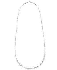Macy's Diamond (1/2 ct. t.w.) Necklace in Sterling Silver