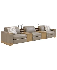 Maxyne 5-Piece Power Reclining Sofa with 2 Consoles Set