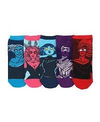 Lore Olympus Women's Bioworld 5-Pack of Stylish Ankle Socks Perfect for Comfort and Fashion!
