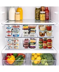 Sorbus Pack Large Stackable Storage Containers with Lids for Kitchen, Pantry,Cabinet Organization