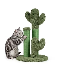 Cozito 22 inch Cactus Cat Scratching Post with Sisal Rope