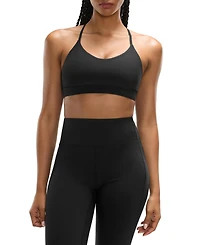 Peloton Women's Cadent V-Neck Strappy Back Bra