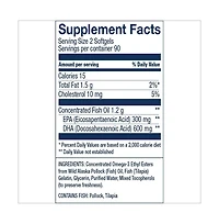 Wiley's Finest Wild Alaskan Fish Oil Peak Dha